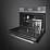 Компактный духовой шкаф Smeg SF4102VCS 2