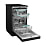 Отдельностоящая посудомоечная машина Weissgauff DW 4539 Inverter Touch AutoOpen Black 4