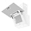 Вытяжка Weissgauff Yota 600 Touch White Glass 7