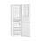 Холодильник Weissgauff WRK 2000 Total NoFrost Inverter White Glass 2