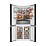 Холодильник Weissgauff WCD 590 Nofrost Inverter Premium Biofresh Dark Inox 2