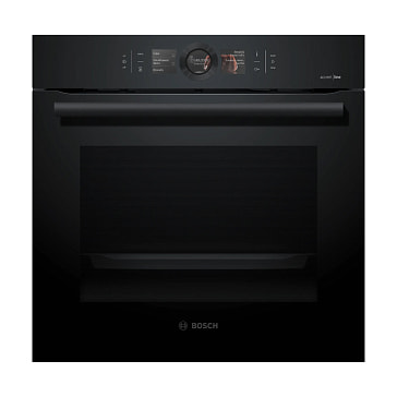 Встраиваемый электрический духовой шкаф bosch hbg636lb1 black