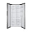 Холодильник Weissgauff WSBS 600 X NoFrost Inverter 3