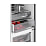 Холодильник Weissgauff WRK 195 D Full NoFrost Bru Steel Glass 6