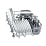 Встраиваемая посудомоечная машина Bosch SPV2HKX4DR 2