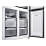 Холодильник Weissgauff WCD 590 Nofrost Inverter Premium Biofresh Inox 5