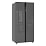 Холодильник Weissgauff WSBS 500 Inverter NoFrost Bru Steel Glass 4