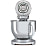 Миксер планетарный Smeg SMF02SVEU 2