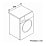 Стиральная машина с фронтальной загрузкой Bosch WGA254X0OE 7