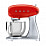 Миксер планетарный Smeg SMF02RDEU