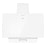 Вытяжка Weissgauff Yota 600 Touch White Glass 2
