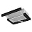 Вытяжка Weissgauff TEL 500 Black Glass 2