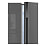 Холодильник Weissgauff WSBS 500 Inverter NoFrost Bru Steel Glass 6